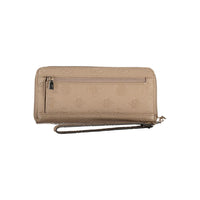 Guess Jeans Beige Polyethylene Wallet