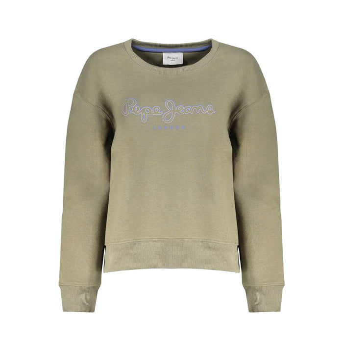 Pepe Jeans Green Cotton Sweater