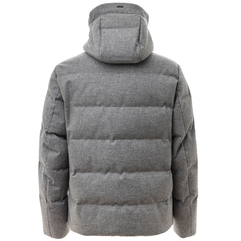 Herno Gray Wool Jacket