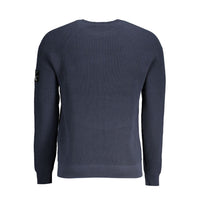 Calvin Klein Blue Cotton Sweater