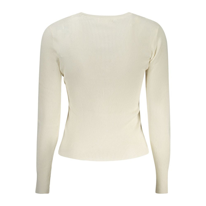 Guess Jeans White Viscose Sweater