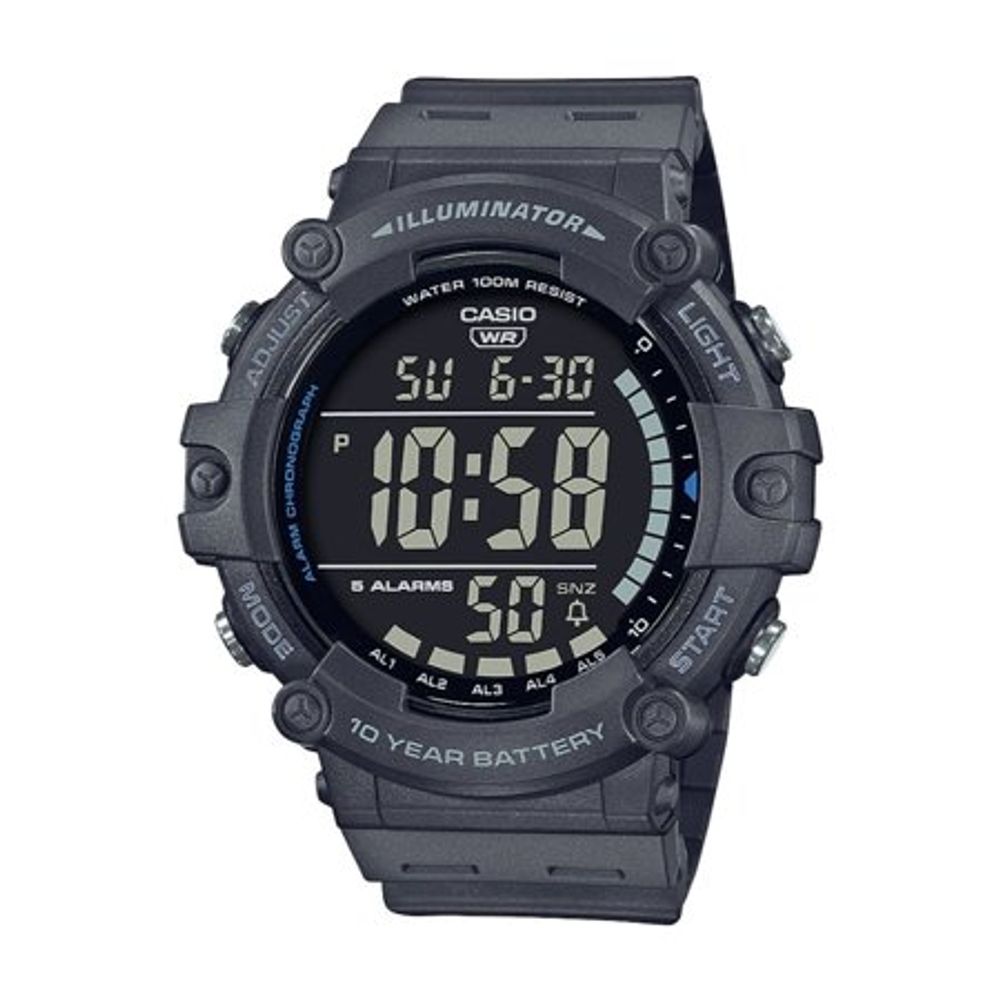 Casio Gray Plastic Watch