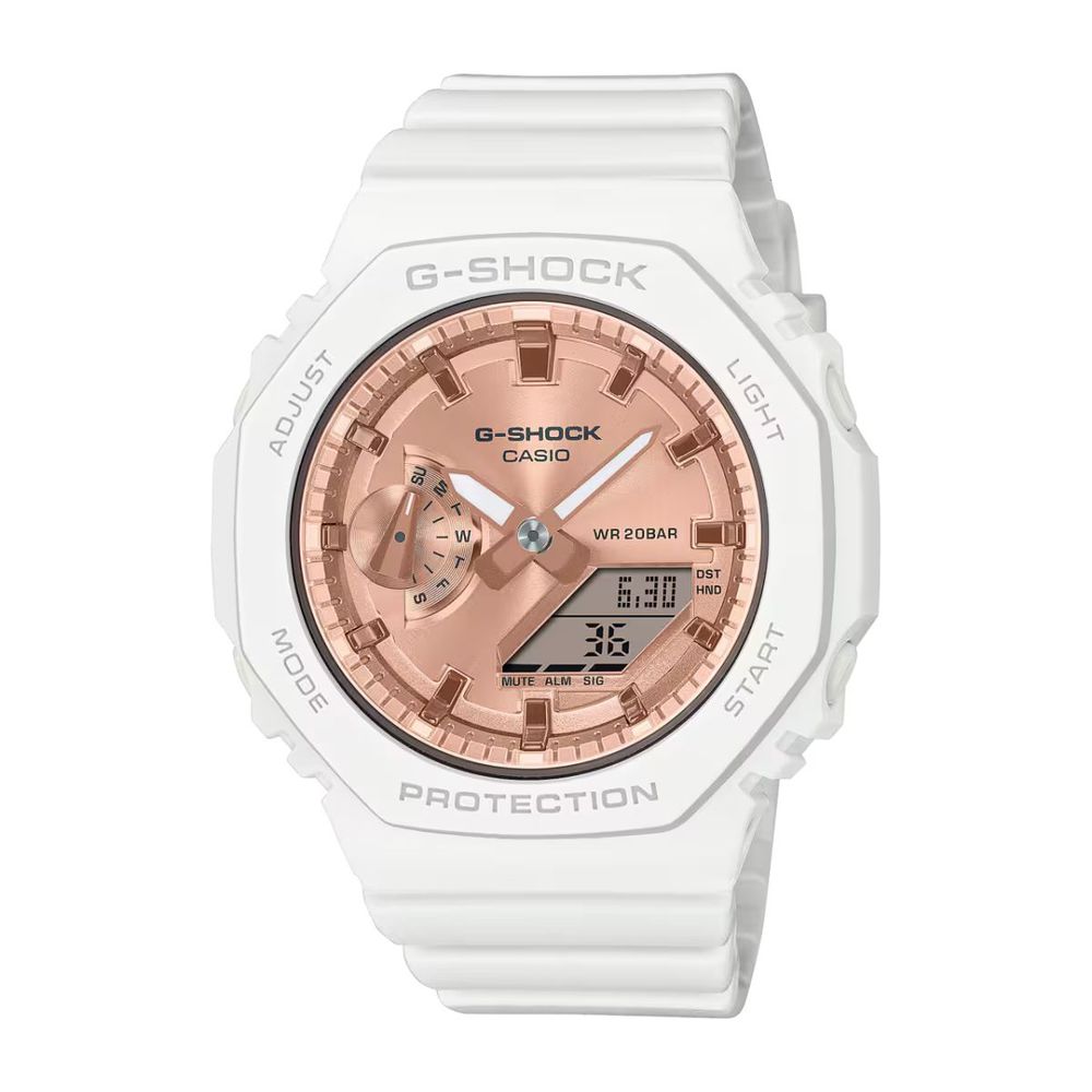 Casio White Resin Watch