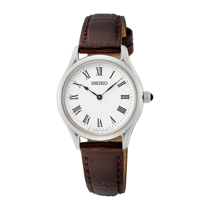 Seiko Brown Leather Watch