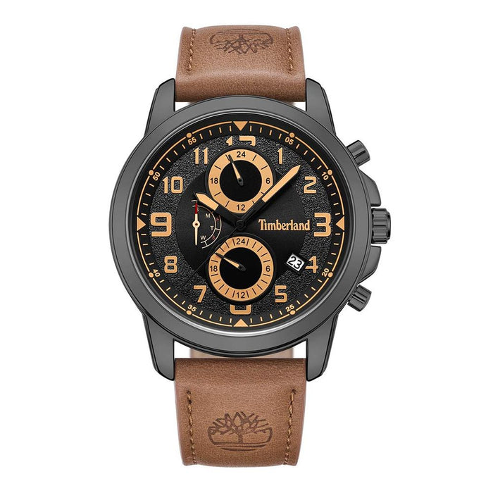 Timberland Brown Leather Watch