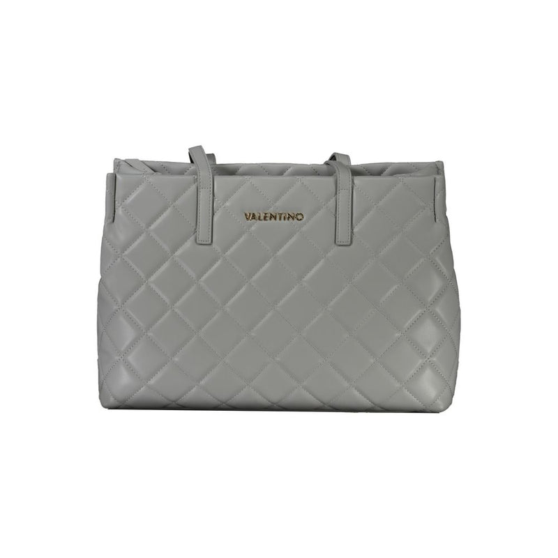 Valentino Bags Gray Polyethylene Handbag