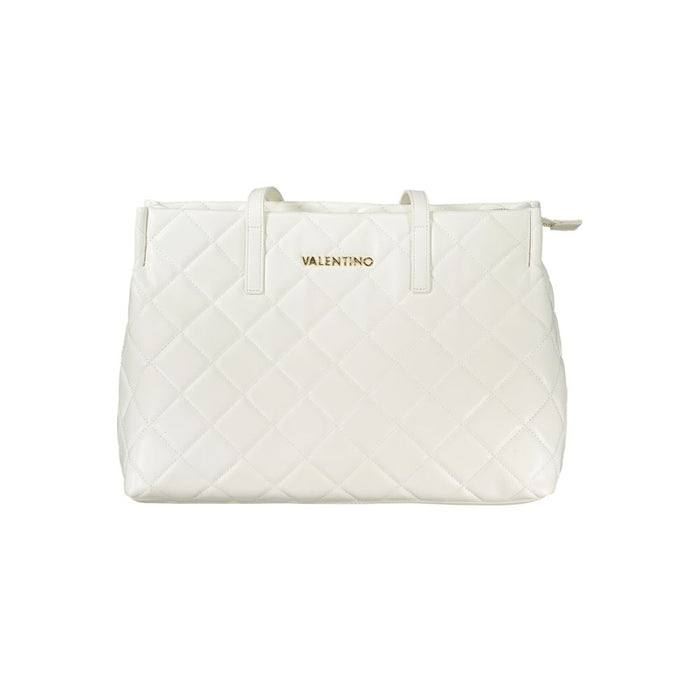 Valentino Bags White Polyethylene Handbag