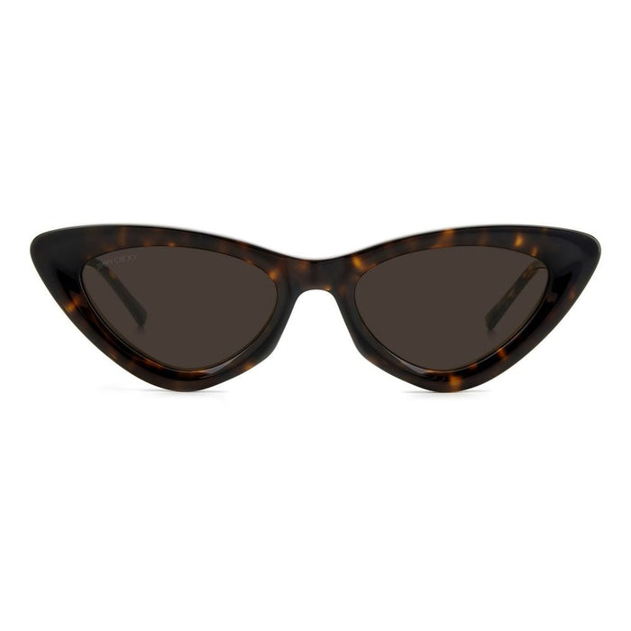 Jimmy Choo Brown Acetate Sunglasses