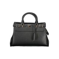 Guess Jeans Black Polyethylene Handbag