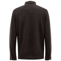 Corneliani Brown Cotton Polo Shirt