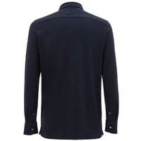 Corneliani Blue Cotton Shirt