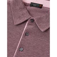 Corneliani Purple Cotton Polo Shirt