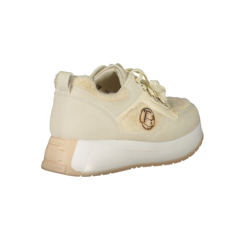 Laura Biagiotti Beige Polyethylene Sneaker