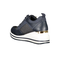 Laura Biagiotti Blue Polyester Sneaker