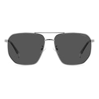 Polaroid Gray Metal Sunglasses