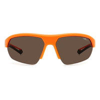 Polaroid Orange Resin Sunglasses