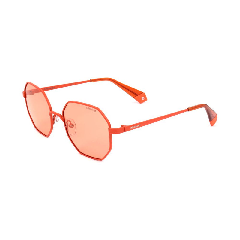 Polaroid Orange Metal Sunglasses