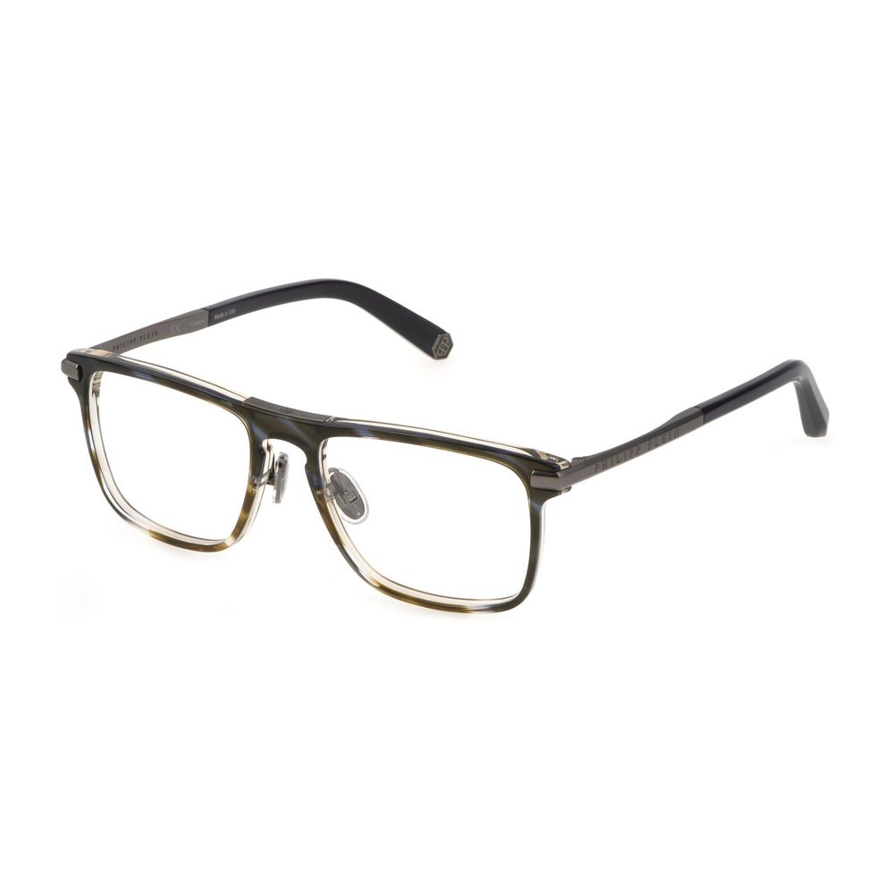 Philipp Plein Brown Acetate Frames