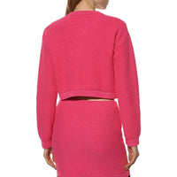 PINKO Fuchsia Cotton Sweater