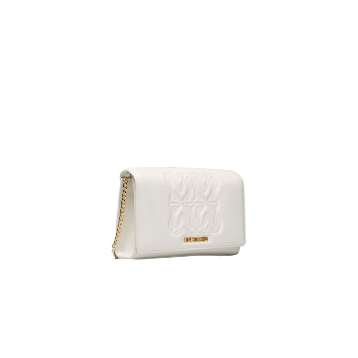 Love Moschino White Polyethylene Crossbody Bag