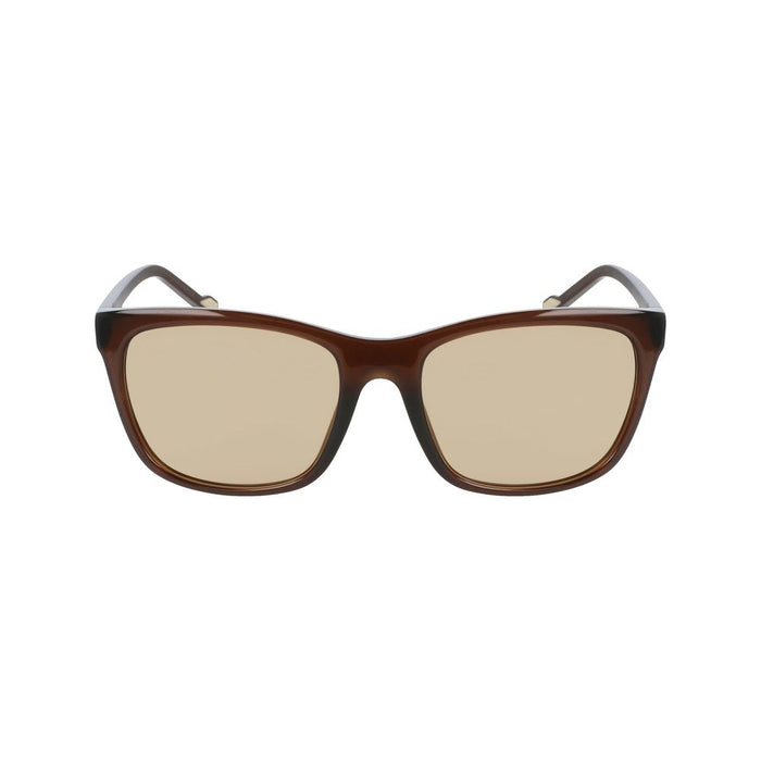 DKNY Brown Plastic Sunglasses