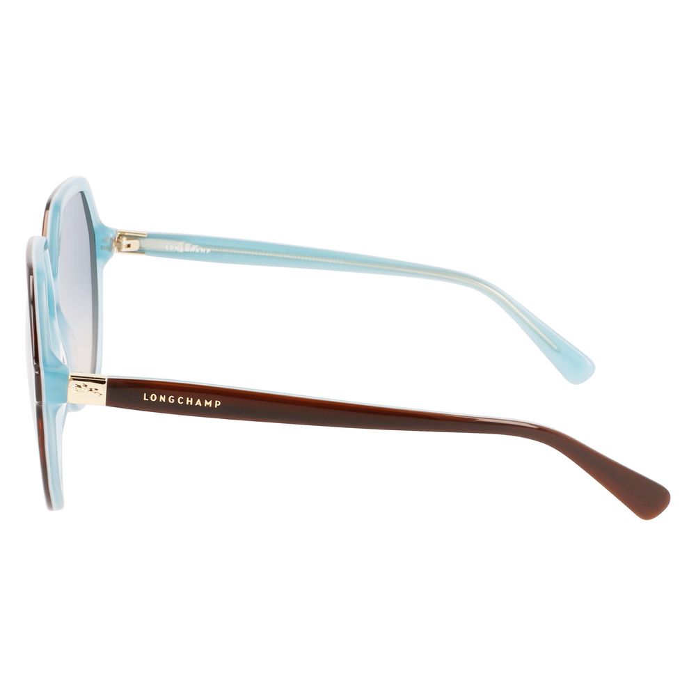 Longchamp Brown Acetate Sunglasses