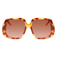 Longchamp Brown Acetate Sunglasses