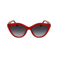 Longchamp Red Acetate Sunglasses