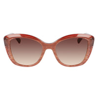 Longchamp Red Acetate Sunglasses