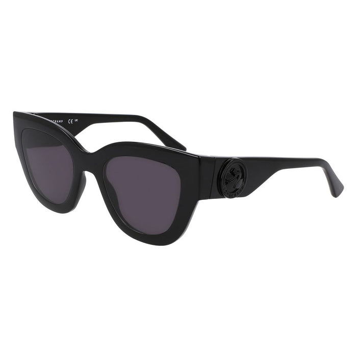 Longchamp Black Injected Sunglasses