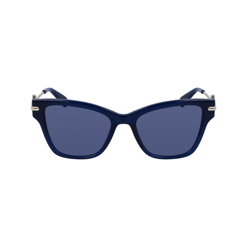 Longchamp Blue Acetate Sunglasses