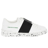 Valentino White Leather Di Calfskin Sneaker