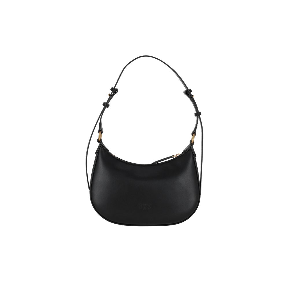 PINKO Black Leather Handbag