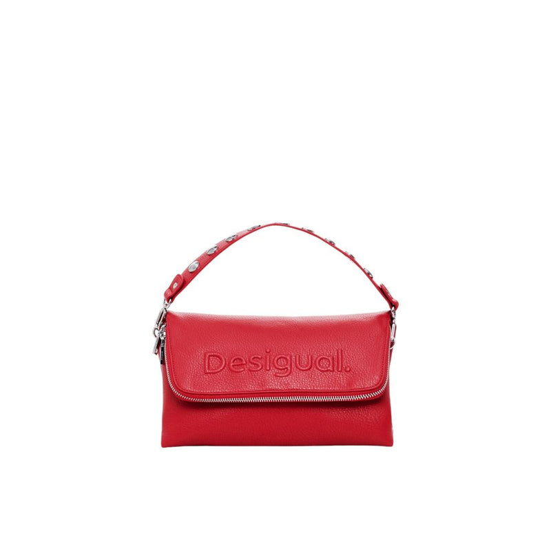 Desigual Red Polyethylene Handbag