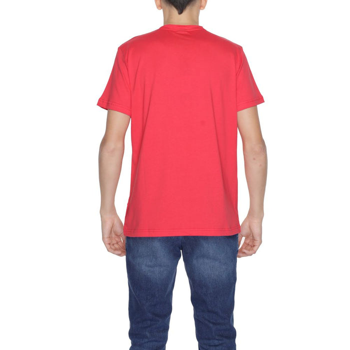 Icon Red Cotton T-Shirt