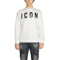 Icon White Cotton Sweater