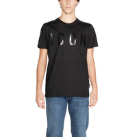 Icon Black Cotton T-Shirt