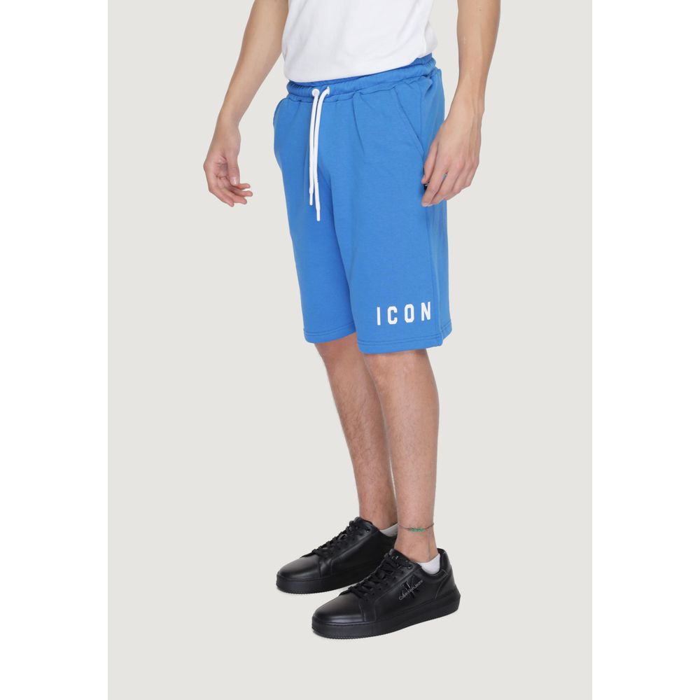 Icon Blue Cotton Short