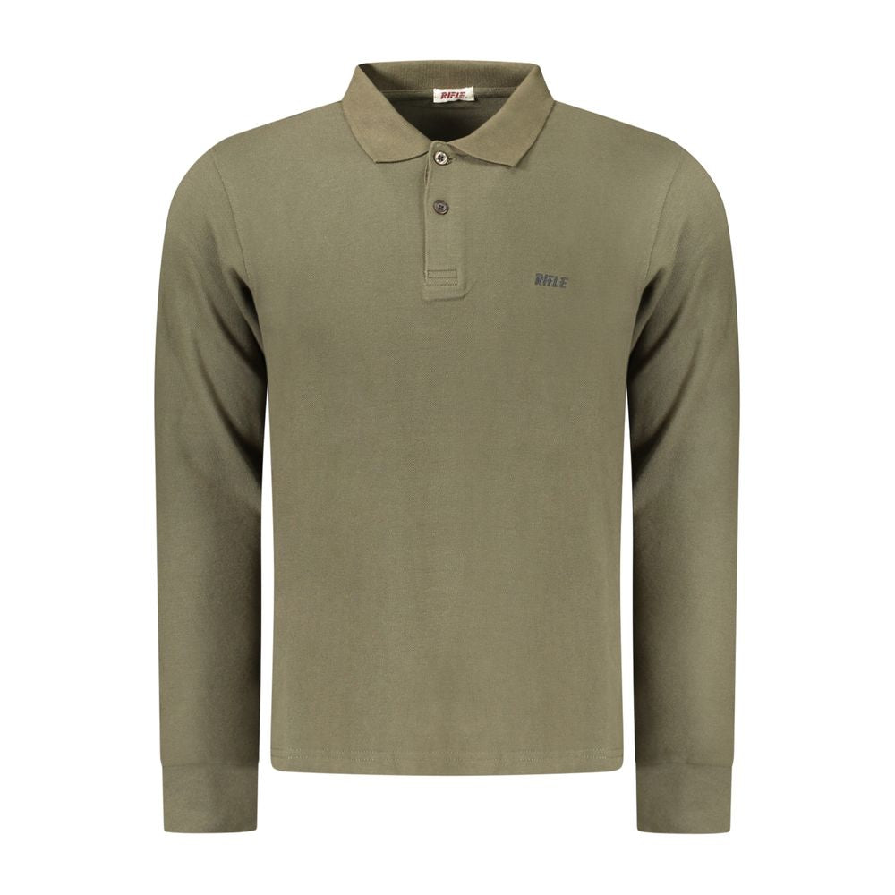 Rifle Green Cotton Polo Shirt