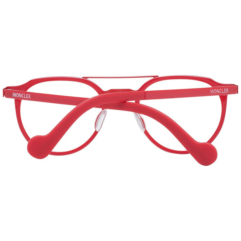 Moncler Red Unisex Optical Frames