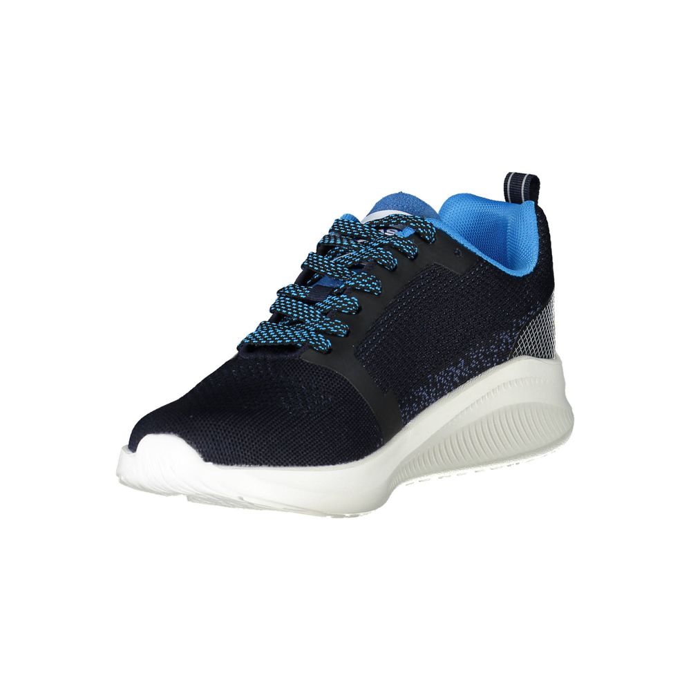 Gas Blue Polyester Sneaker