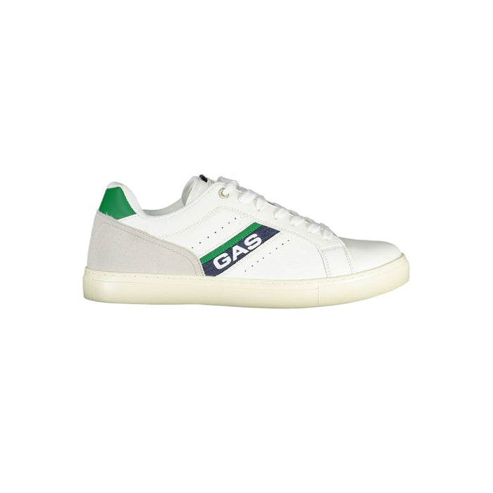 Gas White Polyester Sneaker