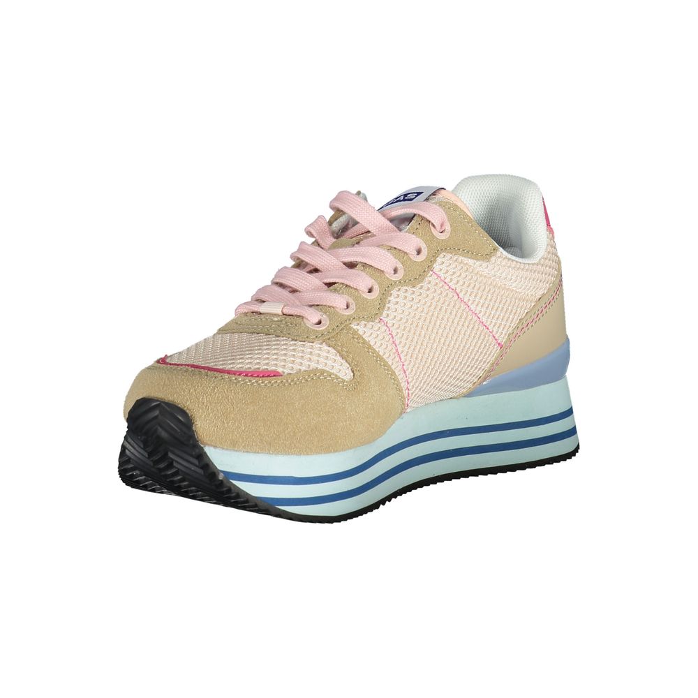 Gas Pink Polyester Sneaker