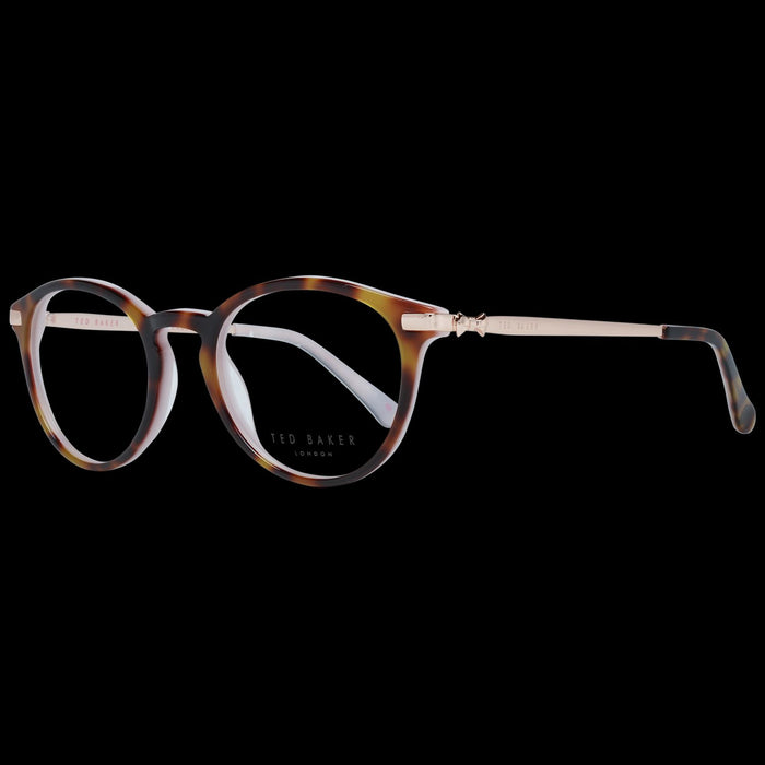 Ted Baker Chic Brown Round Full-Rim Fashion Frames