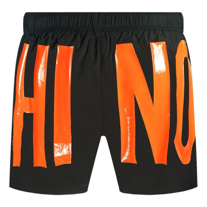 Moschino Mens 5B61445989 5125 Swim Shorts Black