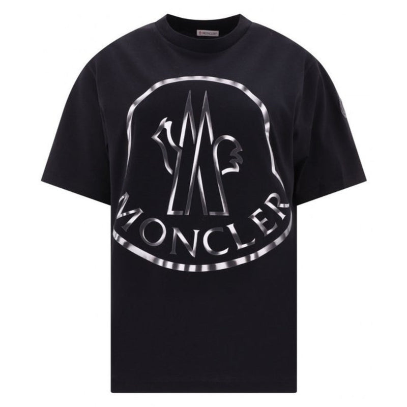 Moncler Womens 8C00024829Hp 999 T Shirt Black