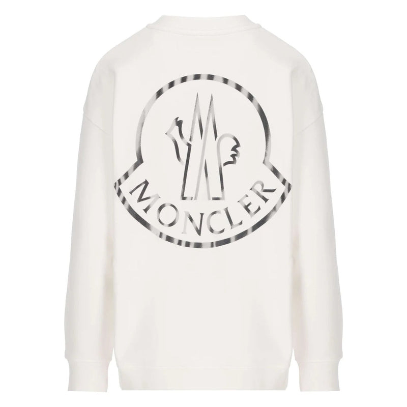 Moncler Womens 8G00031809Kx 034 Sweatshirt White