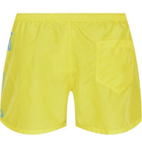 Moschino Large Milano Logo Yellow Short Swim Shorts XL