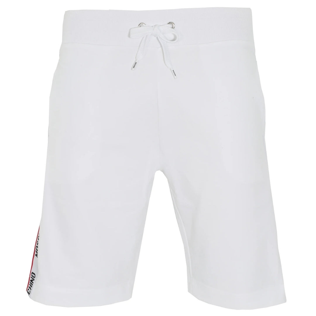 Moschino Branded Tape Legs White Shorts XXL