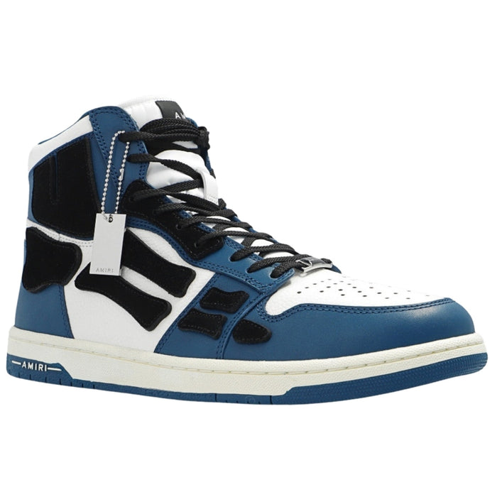 Amiri Skel Top High Top Navy Blue Sneakers UK 8